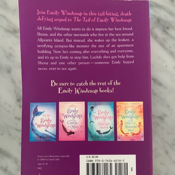 NY Times Best Seller Liz Kessler Mermaid books - Picture 5 of 7